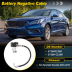 2X Battery Negative Sensor Cable for Hyundai Sonata (2015–2017) No. 37180-C2100