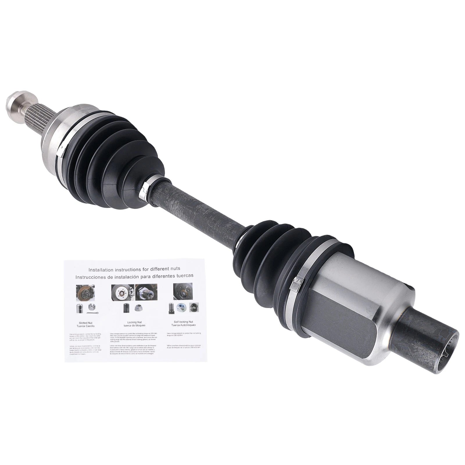 Front Left CV Axle Assembly for Mercedes-Benz C43 AMG C300 (2017–2022)