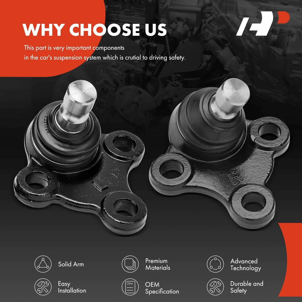 2X Front Lower Ball Joint for Hyundai Sonata (2015–2019) Tucson (2015–2021)