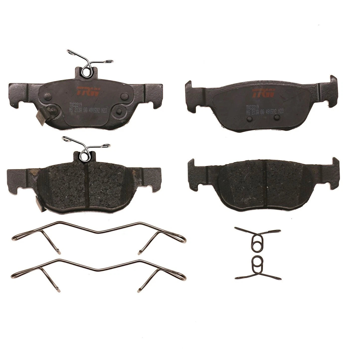 Set of 2 Rear Brake Pads for Mazda CX-30 (2019–2021)