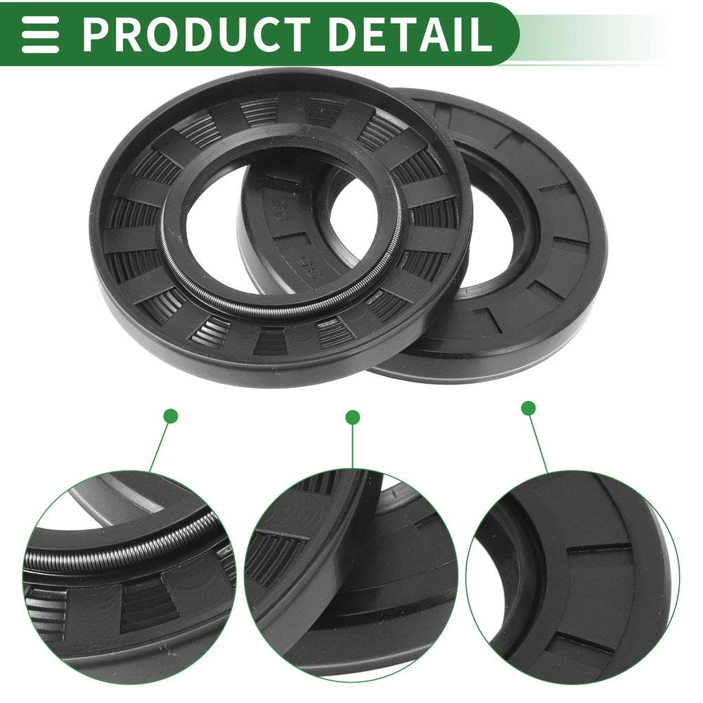 Set of 5 Oil Seal Rotary Shaft Seal NBR Rubber 35x65x8mm