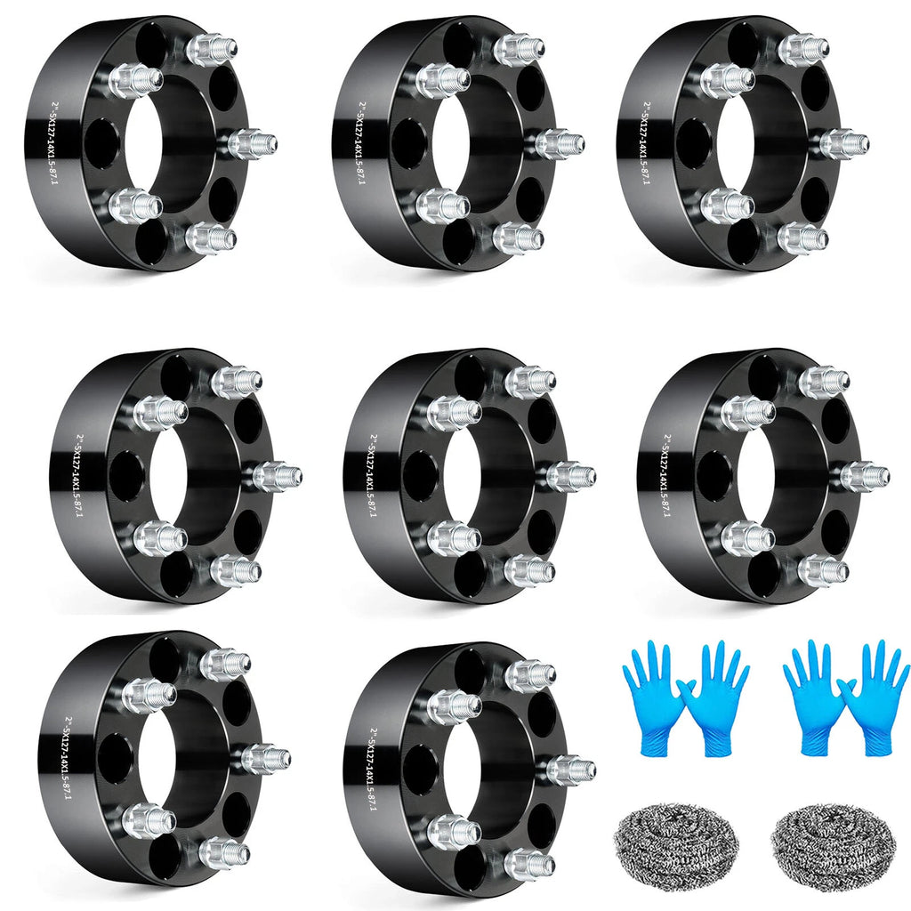 Wheel Spacers for GMC C1500 Jeep Gladiator Grand Cherokee (8PCS) (2016–2024)