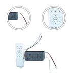 Remote Control System for 52 Inch DC Ceiling Fans (110V, 24V DC Motor)