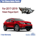 Halogen Headlight Assembly for Nissan Rogue Sport (2017–2019)