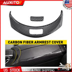 Carbon Fiber Center Console Armrest Box Cover for Benz GLC Class X253 (2015–2020)
