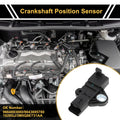 1 Pc Crankshaft Position Sensor No.9664893880 for Ford Kuga (2008–2010)