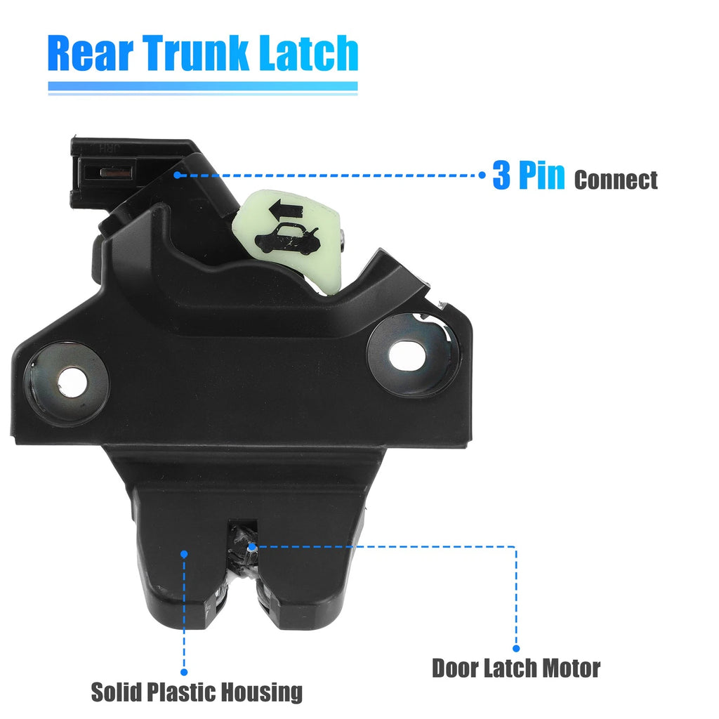 Trunk Latch Lock Actuator for Toyota Camry (2012–2017) 64600-02031