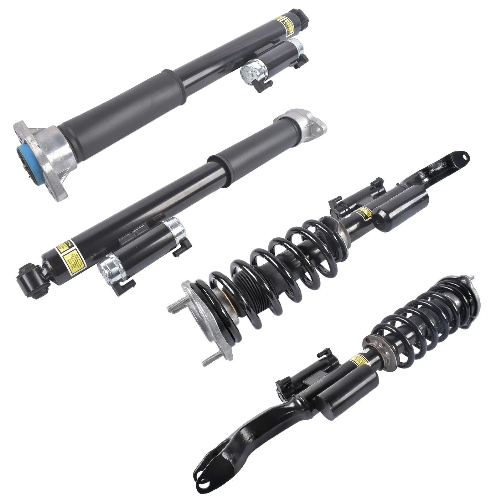 Set of 4 Shock Struts Assys w/ ADS for Benz C43 AMG 4Matic (2017–2019)