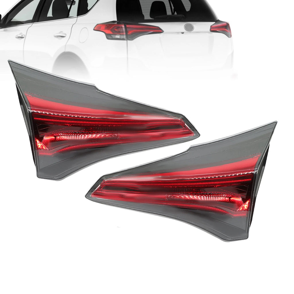 Pair of Inner Tail Lights for Toyota RAV4 (2016–2018)