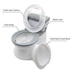 Toddler Potty Training Toilet for Baby Chair Seat (Gray)