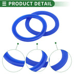 Set of 5 Oil Seal Rotary Shaft Seal 40x50x4mm for Various Models
