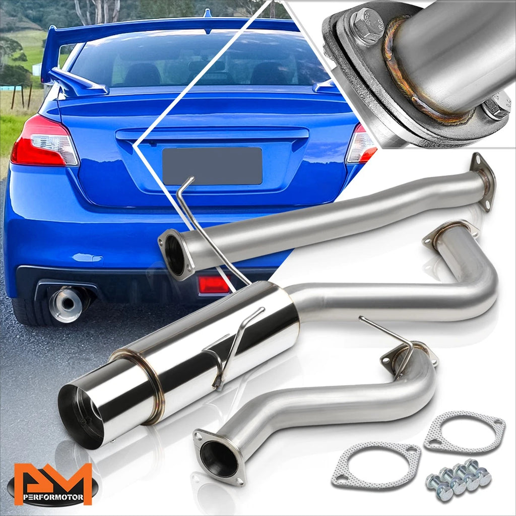 Stainless Catback Exhaust System for Subaru WRX STI FA20 (2015–2020)