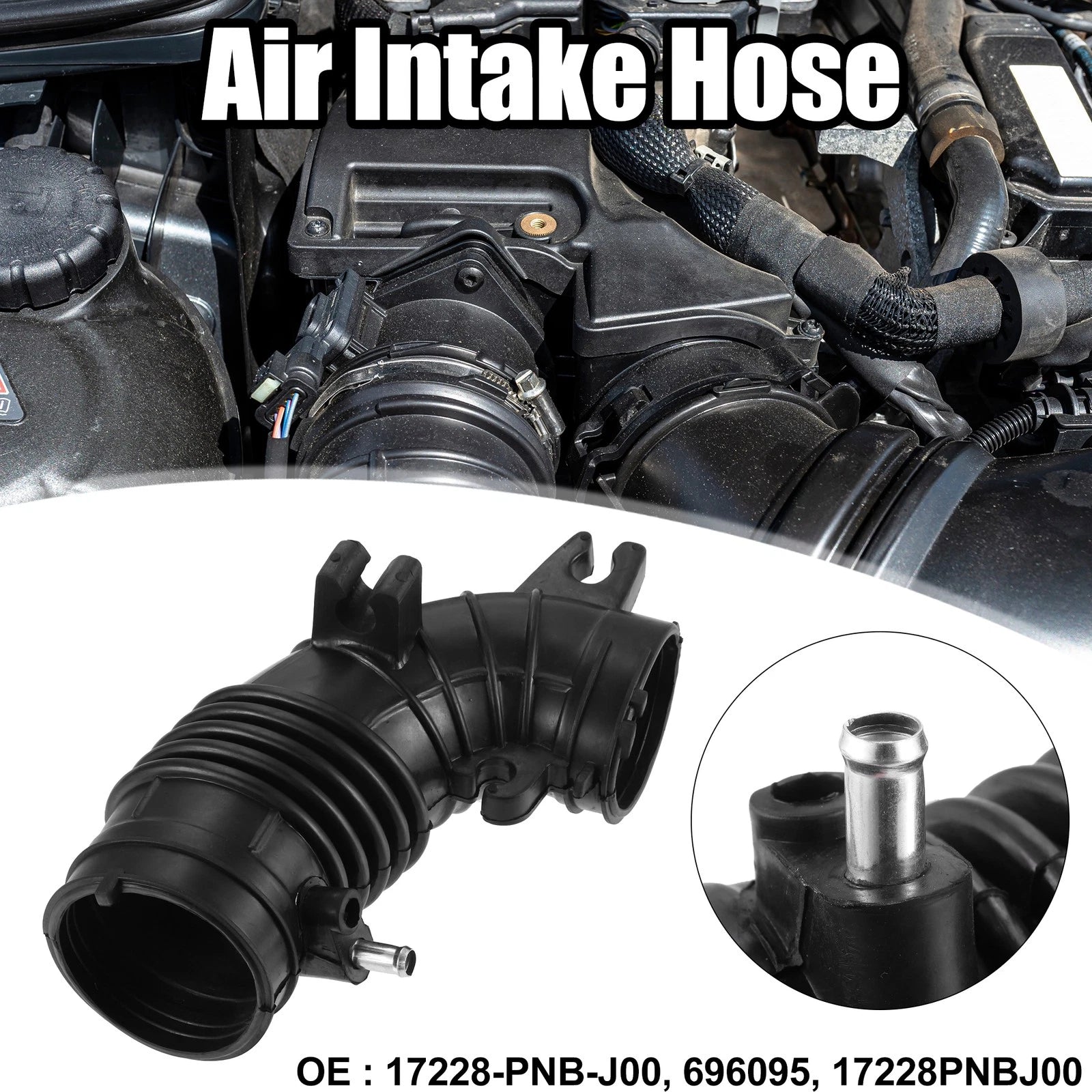 Engine Air Intake Hose Pipe Tube for Honda CR-V (2007–2011) 17228-PNB-J00 696095
