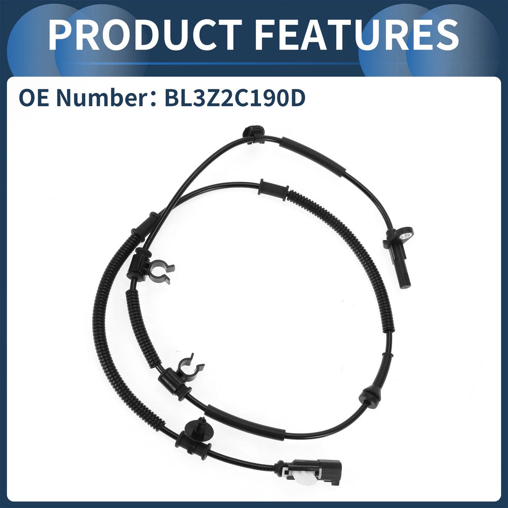 ABS Wheel Speed Sensor No.BL3Z2C190D for Ford F-150 (2011–2014) Rear Left