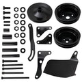 LWP Steel Pulley Kit for Small Block Chevy Motors (Complete)