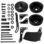 LWP Steel Pulley Kit for Small Block Chevy Motors (Complete)