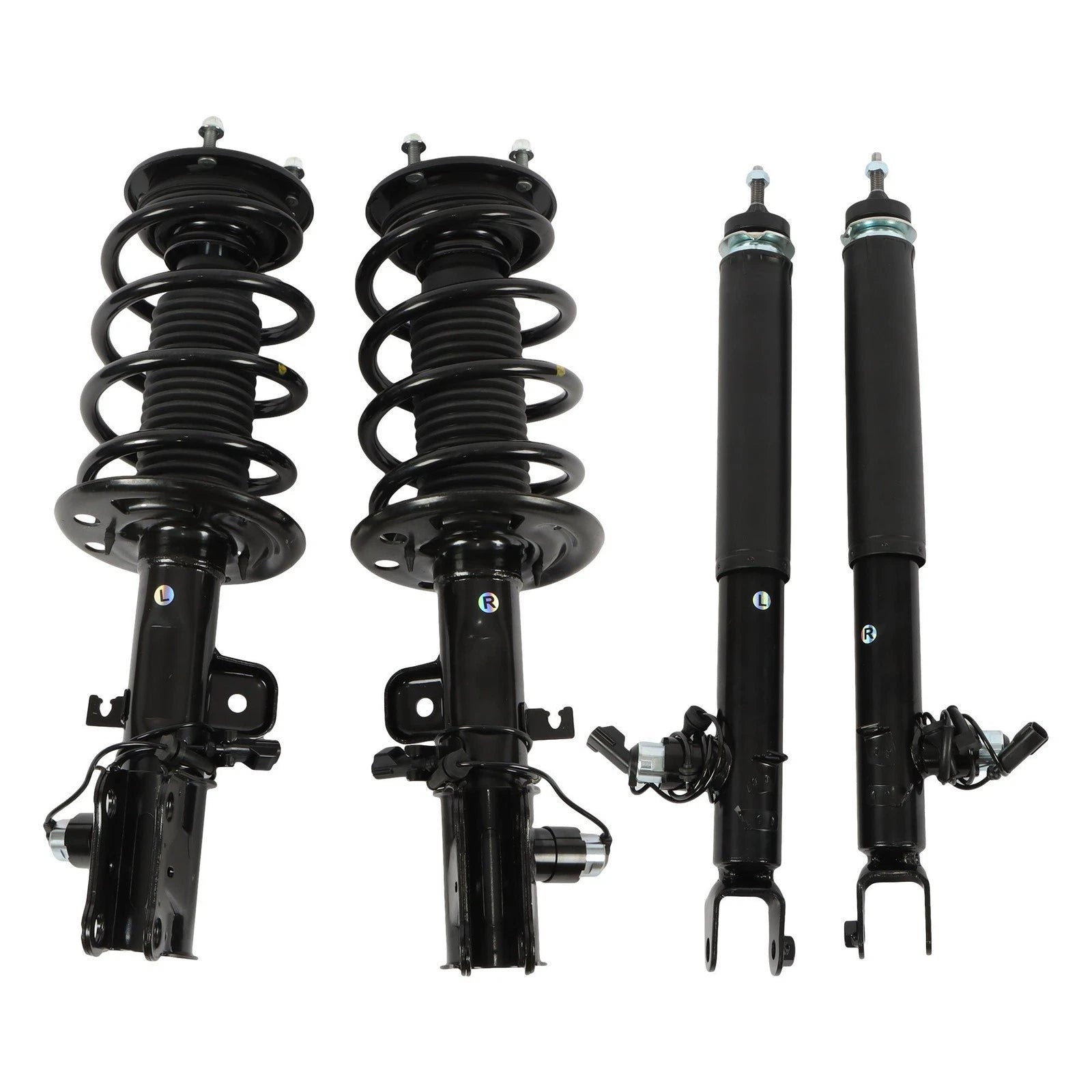 Set of 4 Shock Struts for Lincoln MKS (2013â2016) w/Electronic