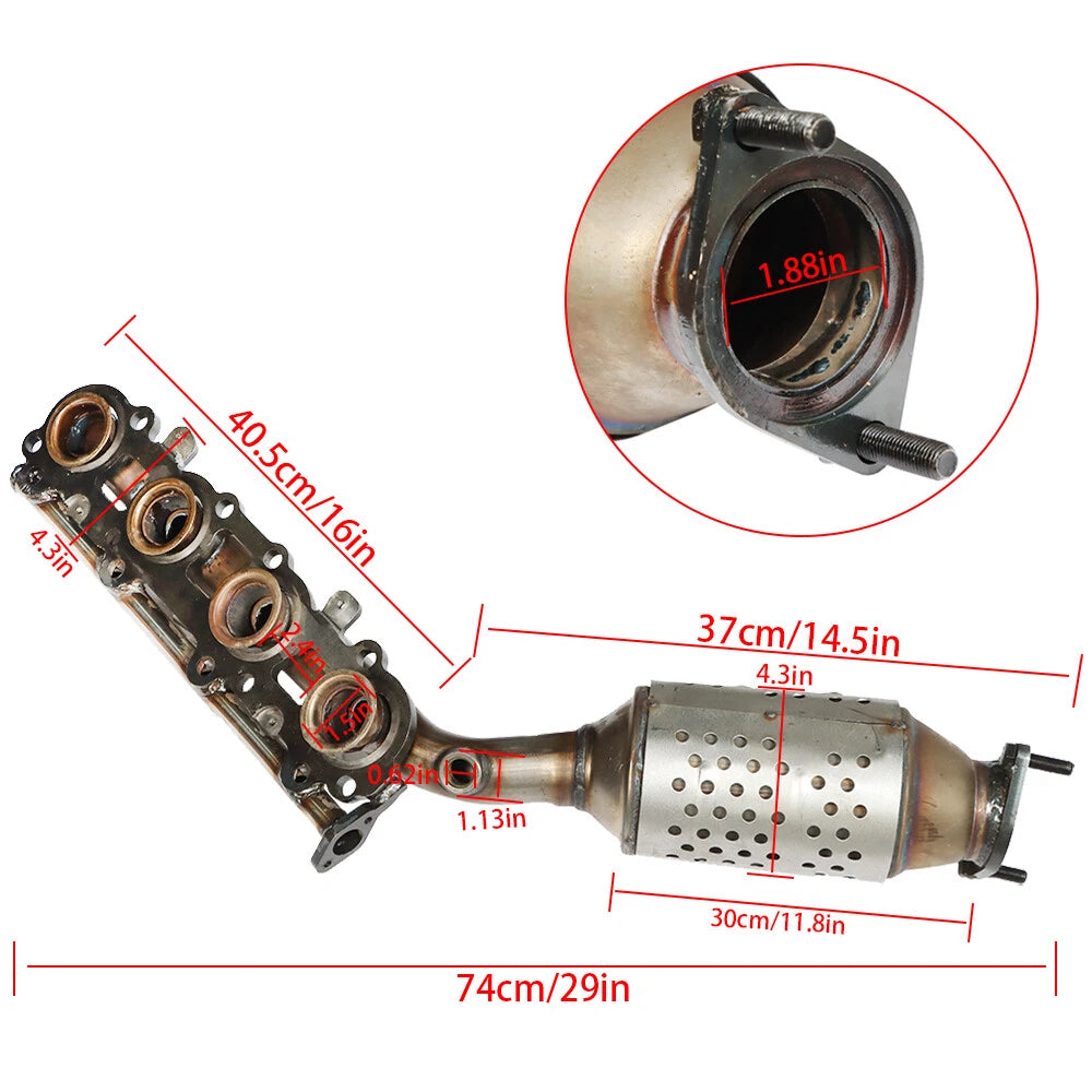 Exhaust Manifold Catalytic Converter for Toyota 4Runner (2005-2009)