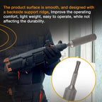 Ground Rod Driver with Adapter Bits for 5/8, 1/2, 3/4 In Rods