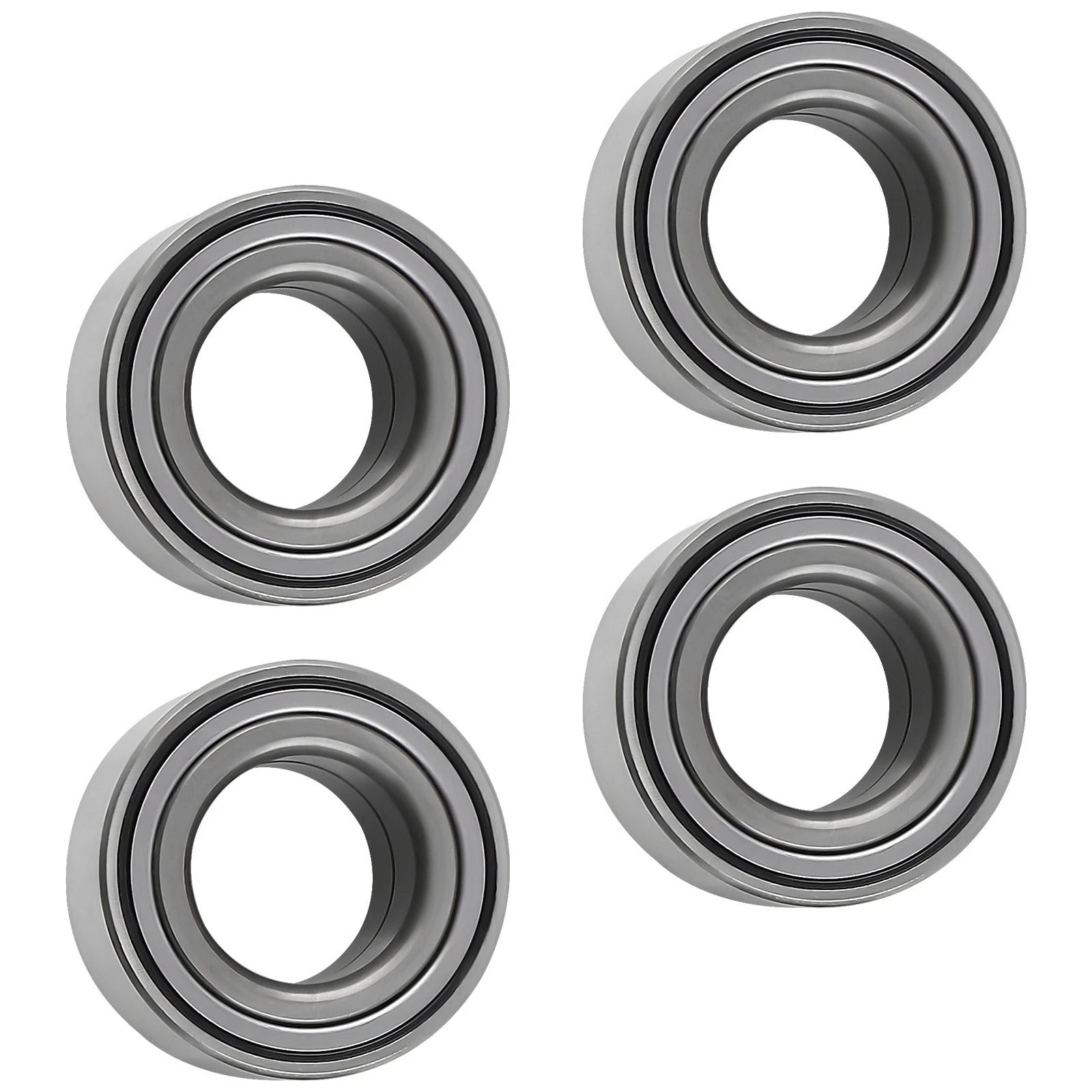 Set of 4 Wheel Bearings for Yamaha Grizzly 660 700 550 ATV (2002–2018)