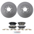 Set of 2 Bosch QuietCast Rear Rotors & Ceramic Brake Pads for Mazda CX-9 (2007–2021)