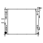 Replacement Plastic Aluminum Radiator for Toyota Hilux (2005–2015)