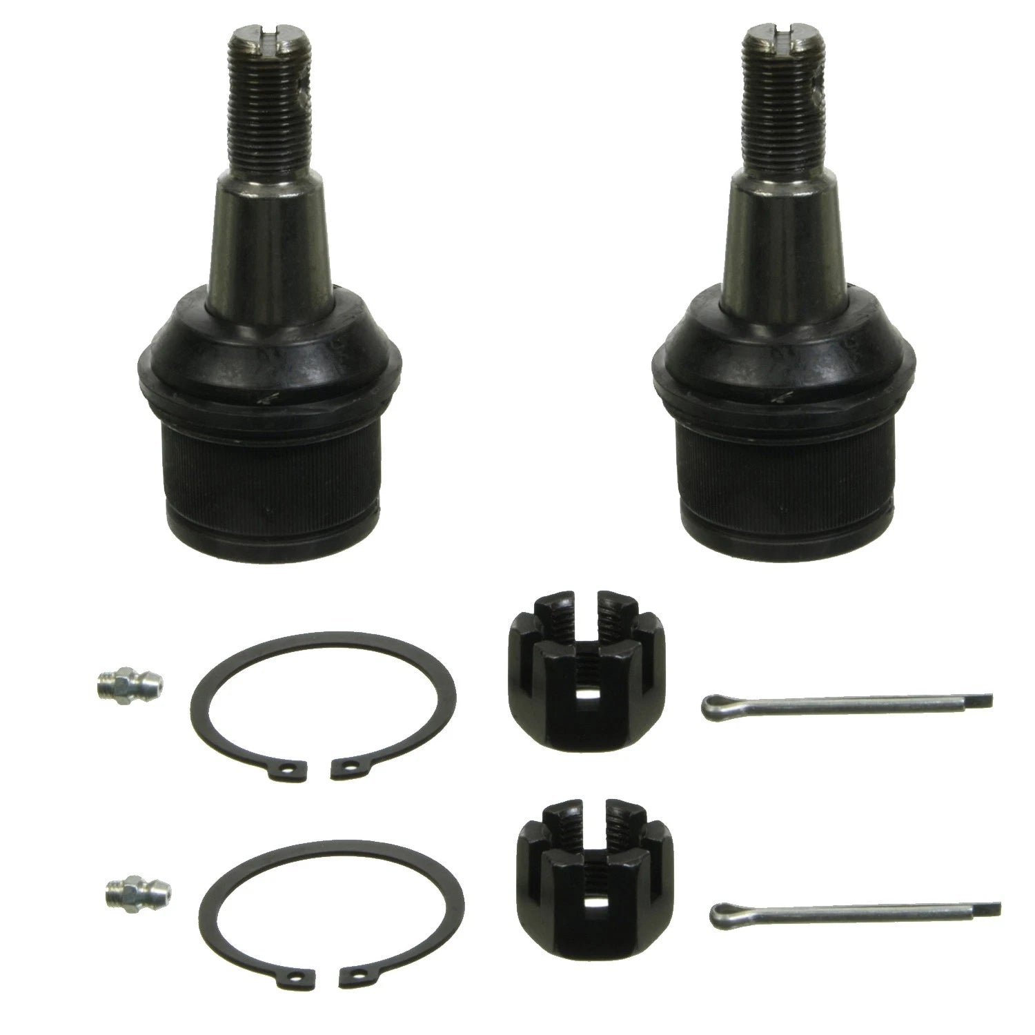 Set of 2 Front Lower Suspension Ball Joints for Ford E-150 E-250 E-350 (1992–2014)
