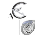 Brake Rotor Covers LED Amber Light Smoke Lens for Honda Goldwing 1800 (2018–2025)