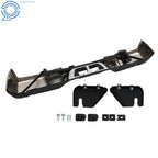 Chrome Rear Step Bumper for Toyota Tundra (2007–2013) with Sensor Holes