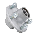 5" Galvanized Trailer Hub for 2000 lbs Spindle (Pre-Assembled)
