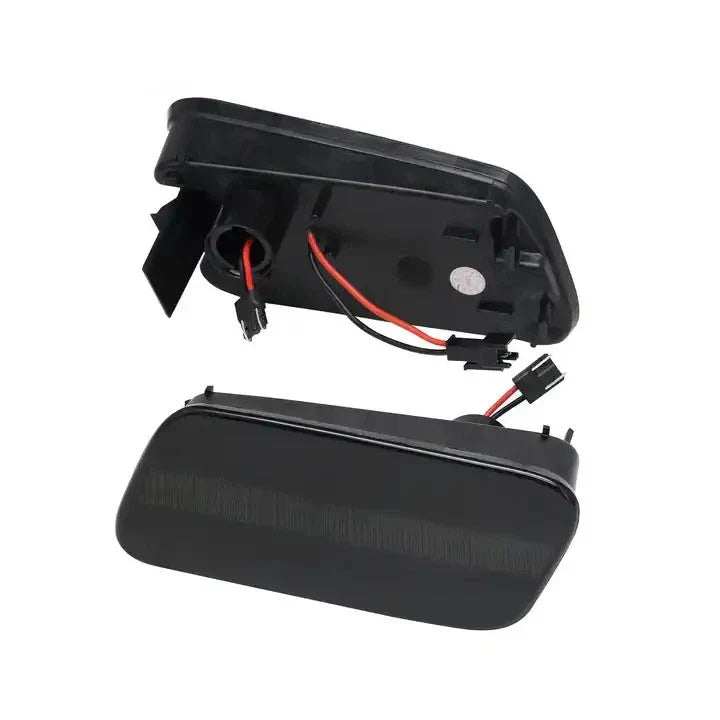 Black Lens LED Bumper Side Marker Light for Mercedes Benz W210 E-Class (1996–2002)