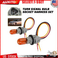 2X Headlight Turn Signal Bulb Socket Harness Kit for Lexus RX450h RX350 (2010–2015)