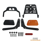 Passenger Backrests Luggage Rack Sissy Bar for Harley M8 Softail Slim (18-21)