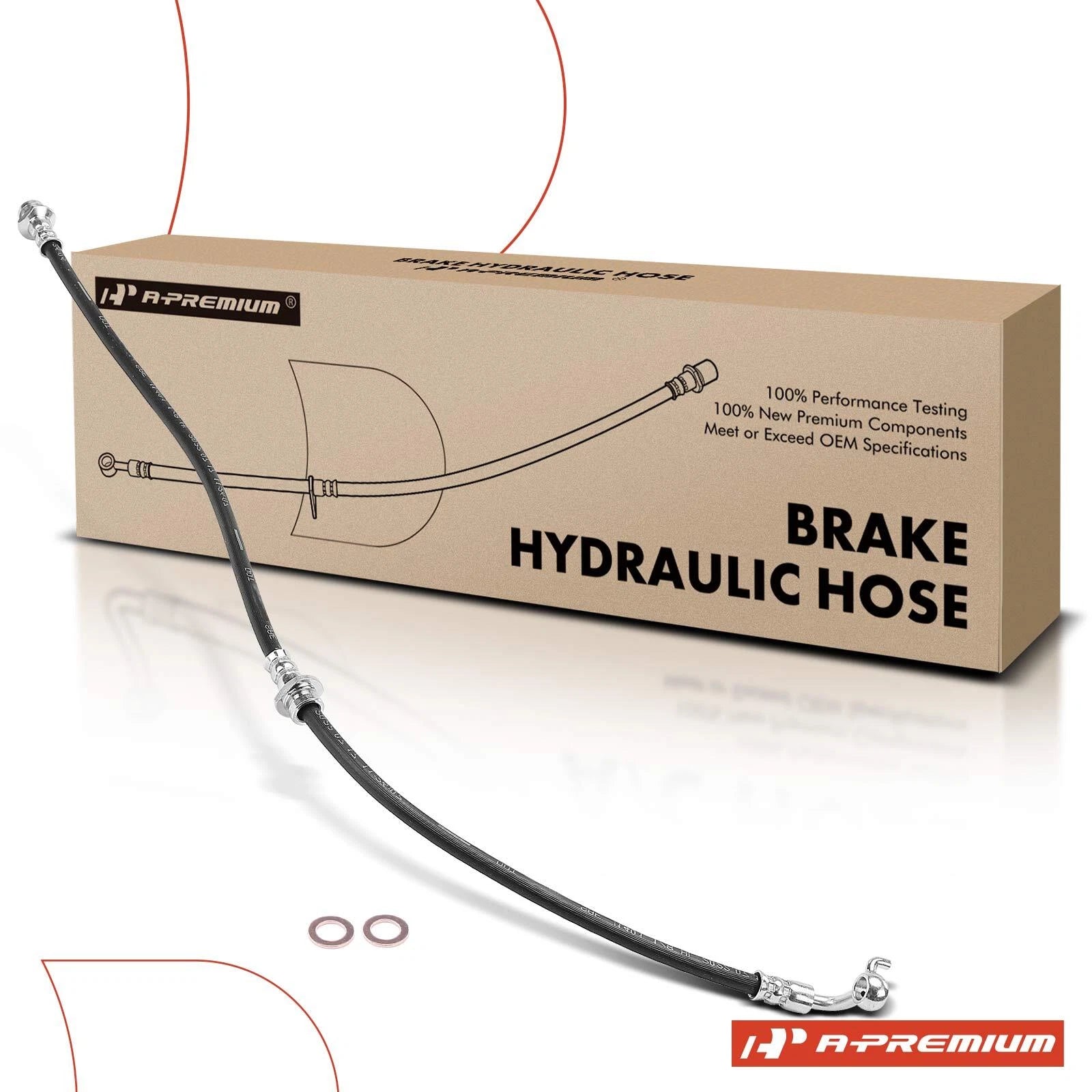 Rear Brake Hydraulic Hose for Nissan Frontier, Suzuki Equator (2005–2019)