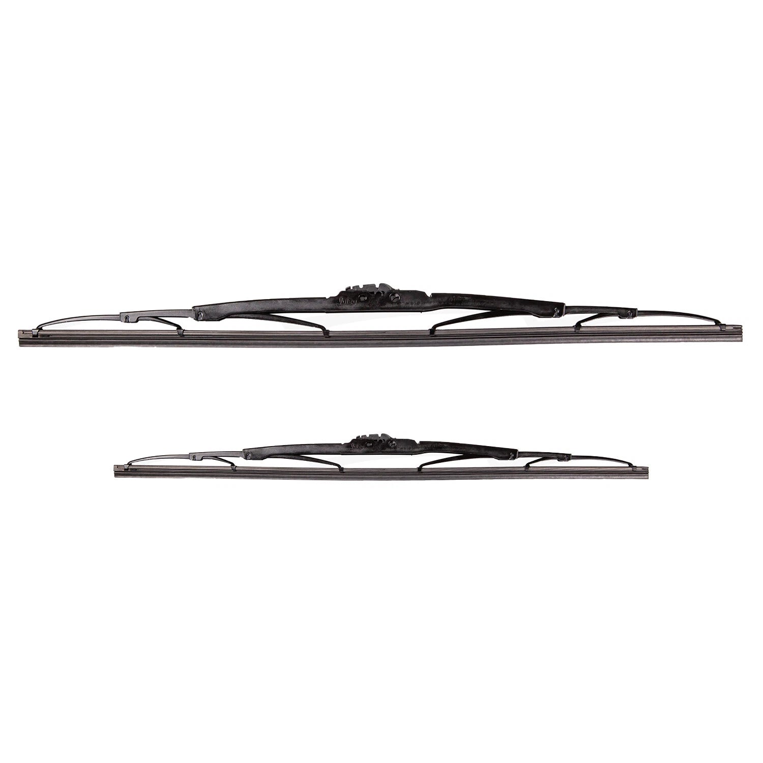 2X Valeo Traditional Titanium Windshield Wiper Blades for