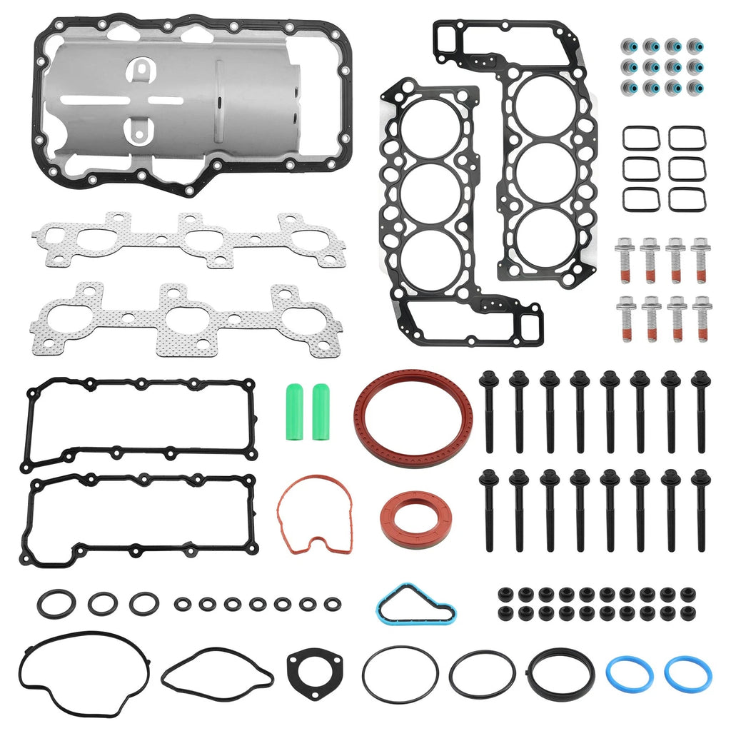 Full Gasket Set with Head Bolts for Jeep Liberty Dodge Dakota Ram 1500 (2002–2005)