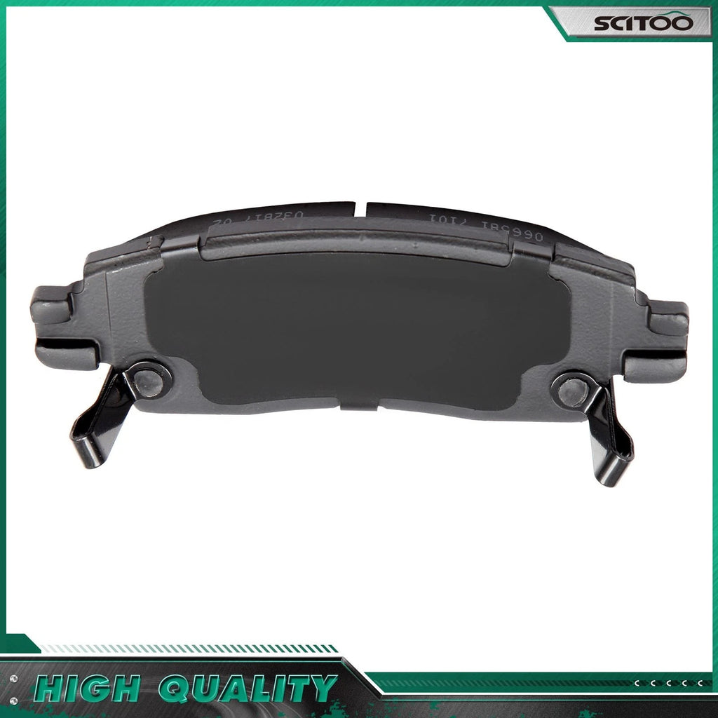 Rear Ceramic Brake Pads for Buick Enclave, Chevy Traverse, GMC Acadia (2008–2017)