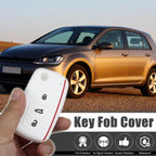 White Silicone Key Fob Shell for Volkswagen GTI (2015–2021)