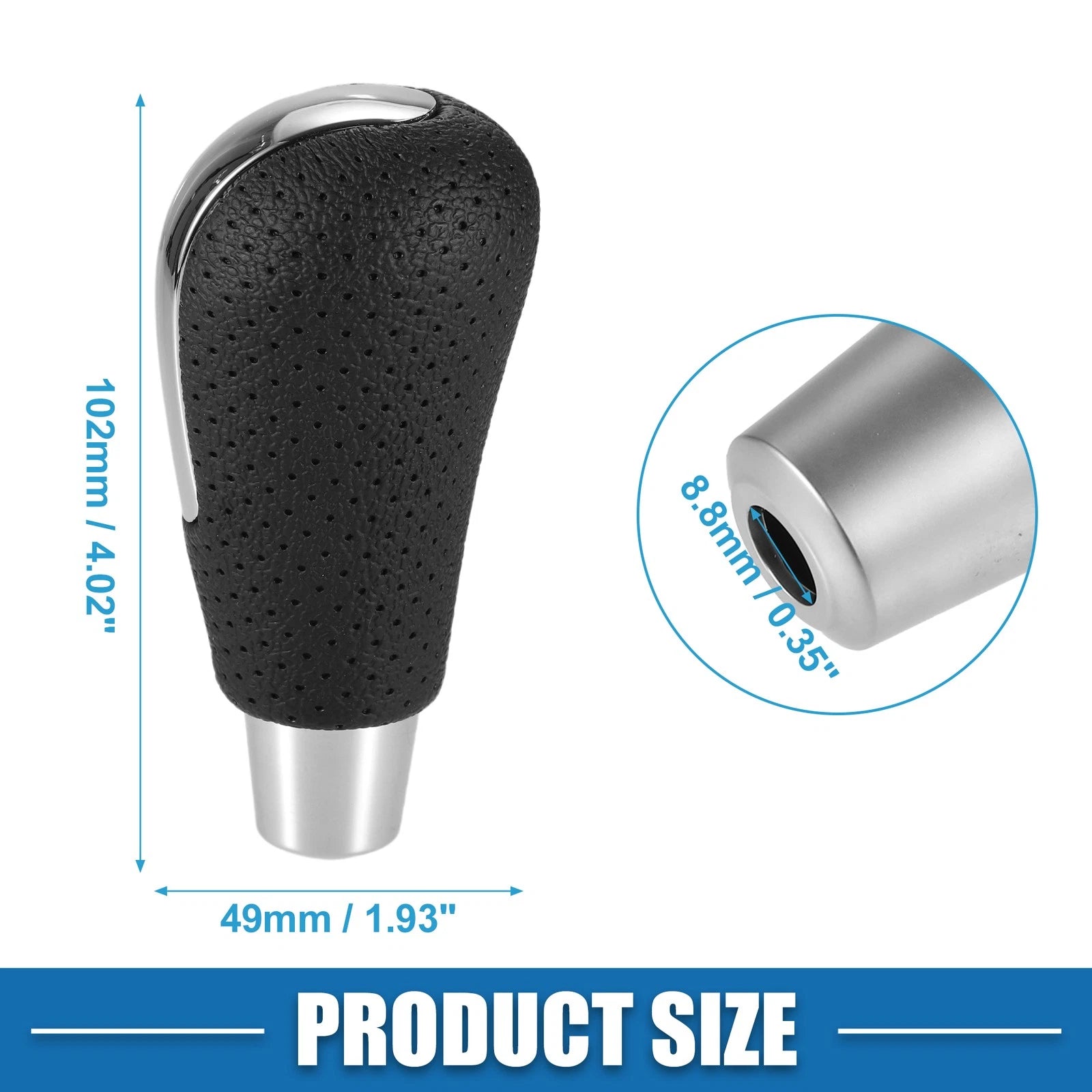 Automatic Transmission Gear Shift Knob for Mazda 3 (2009–2016) Chrome Tone