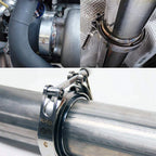 2.5 Inch V-Band Clamp Flange Kit for Exhaust Downpipe (Suitable for )