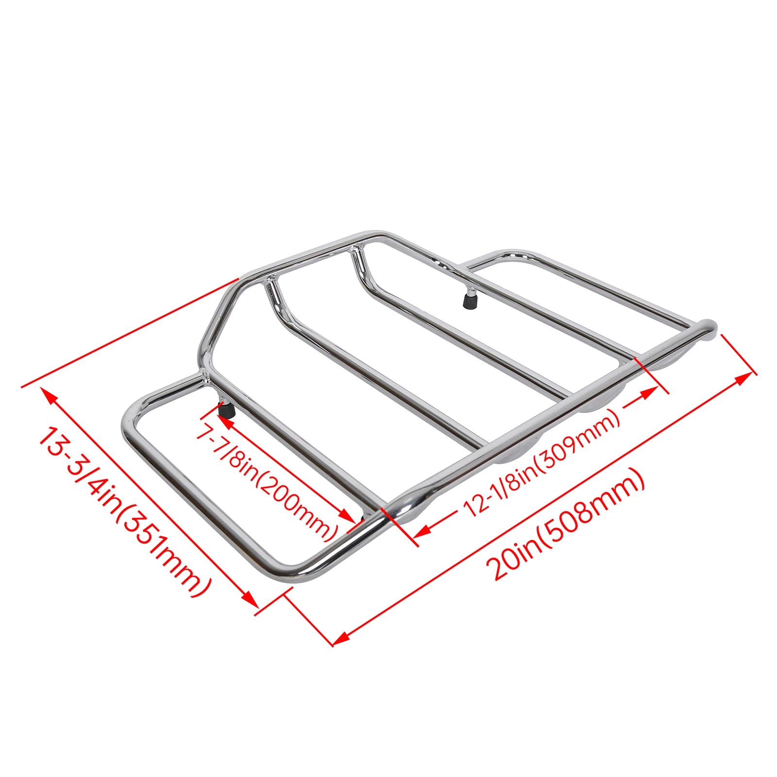 Trunk Mount Rack Docking Hardware for Harley Touring (1997–2008)