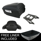 Matte King Trunk Pad Mount Rack for Harley Touring Street Glide (2014–2026)