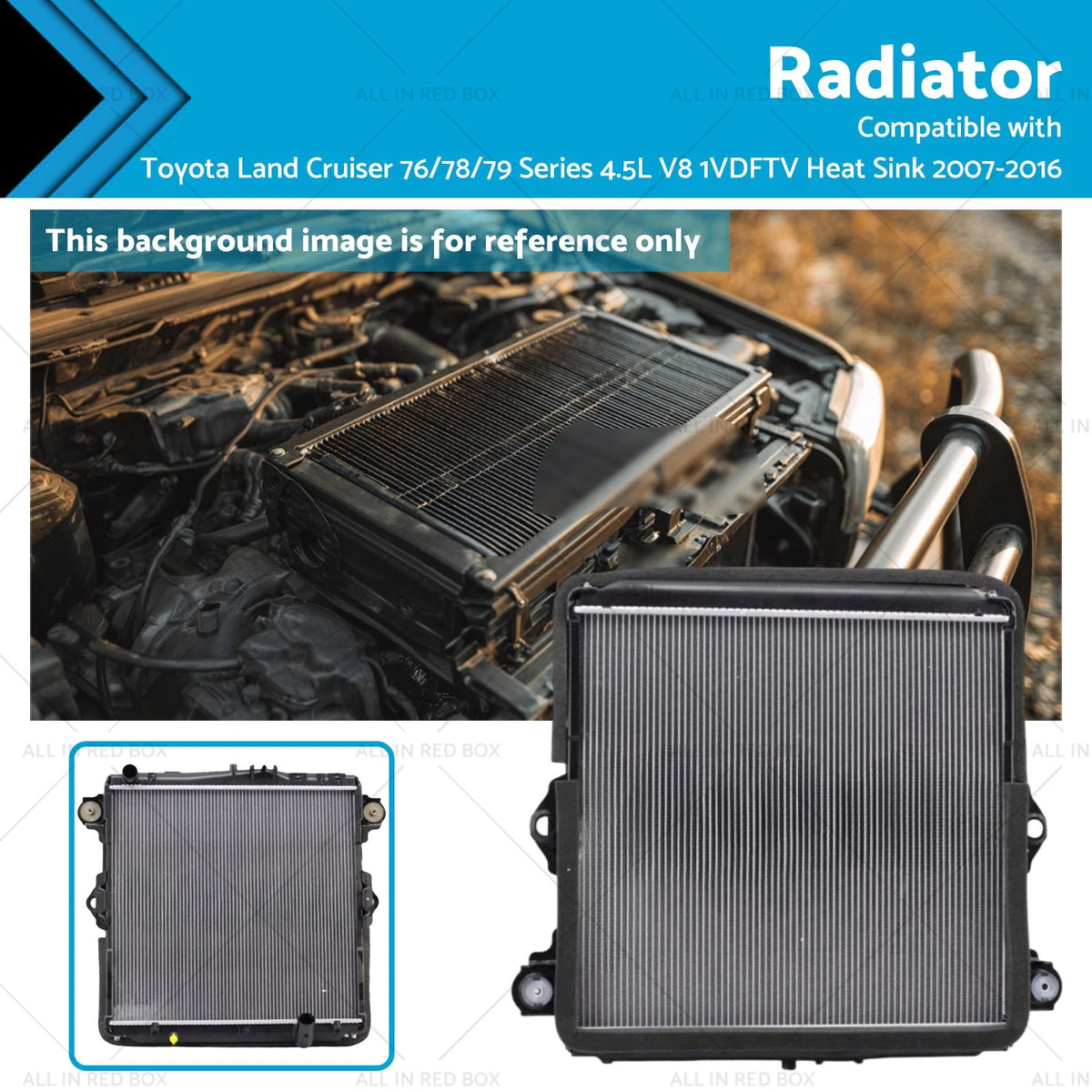 Heat Sink for Toyota Land Cruiser 76 78 79 4.5L V8 1VDFTV