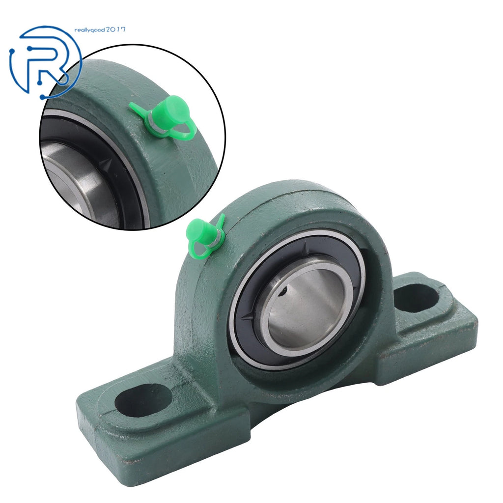 2 Pack Pillow Block Bearings for UCP206-20 (1-1/4" Bore)