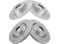 Set of 2 Front and Rear Brake Rotors for Mazda 6 (2019–2021) YD312DW