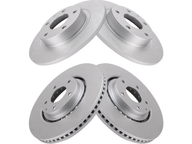 Set of 2 Front and Rear Brake Rotors for Mazda 6 (2019–2021) YD312DW