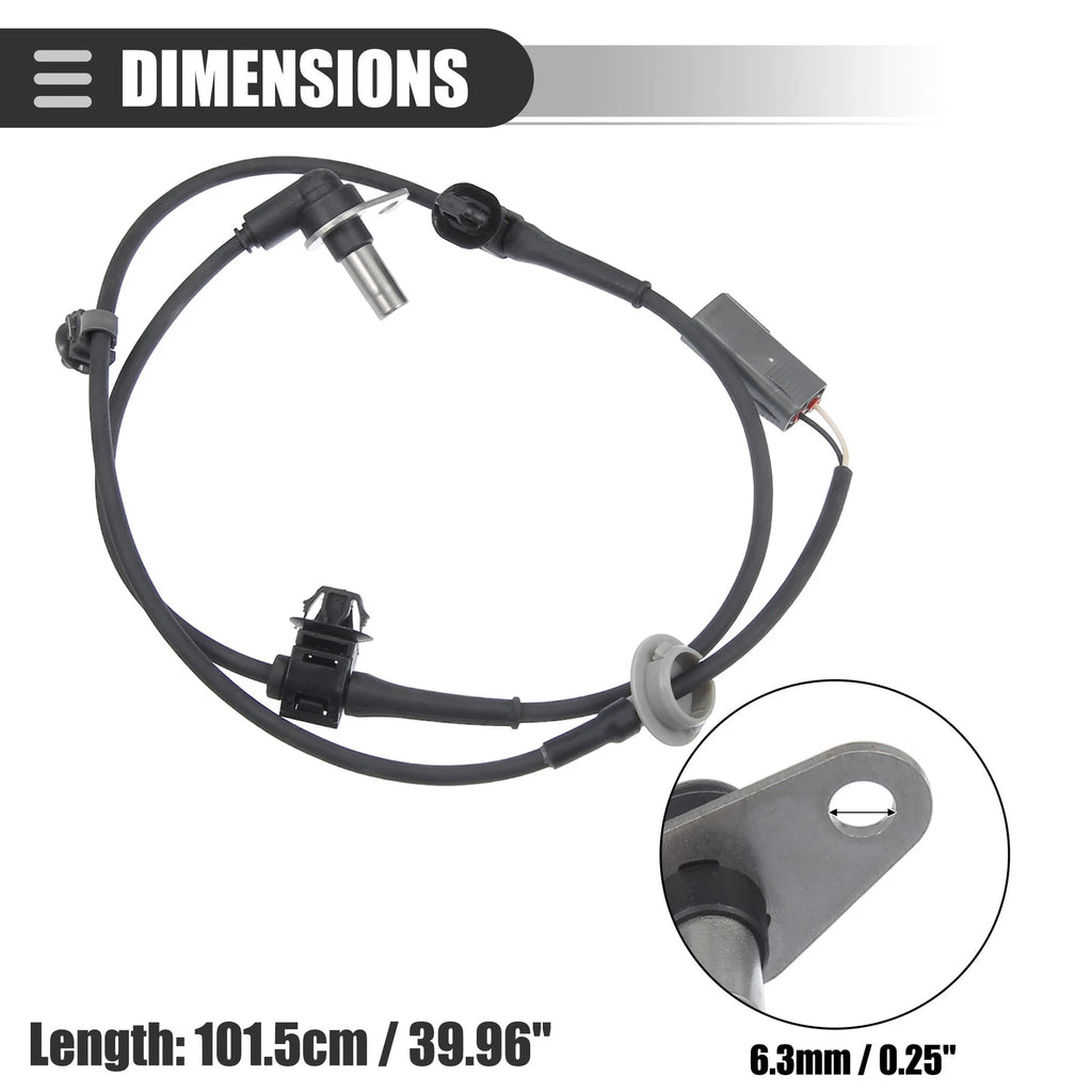 Front Right ABS Wheel Speed Sensor for Mazda CX-7 (2007–2012) NO.EG234373X