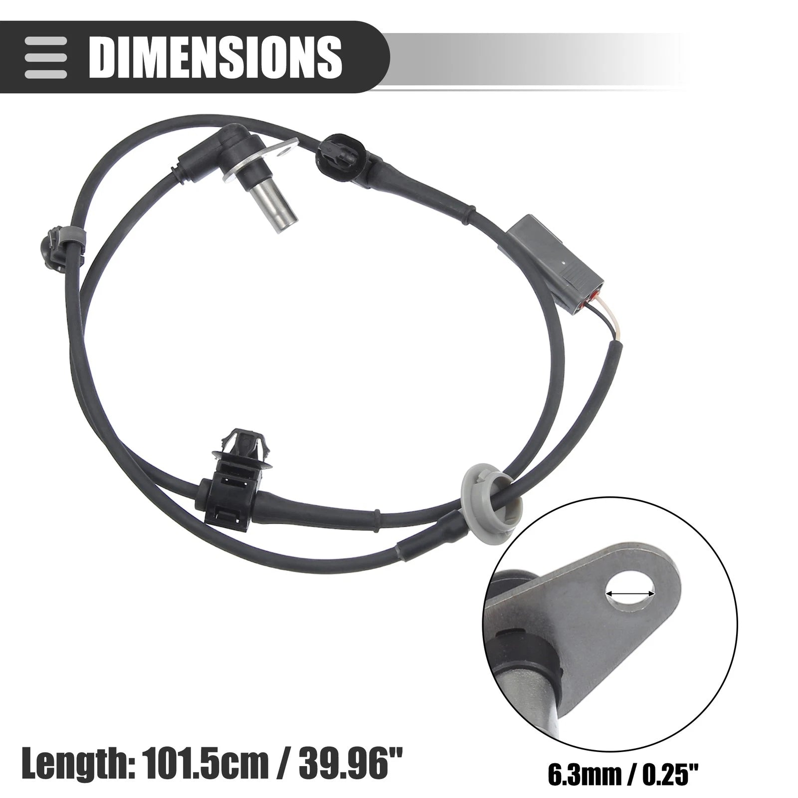 Front Right ABS Wheel Speed Sensor for Mazda CX-7 (2007–2012) NO.EG234373X