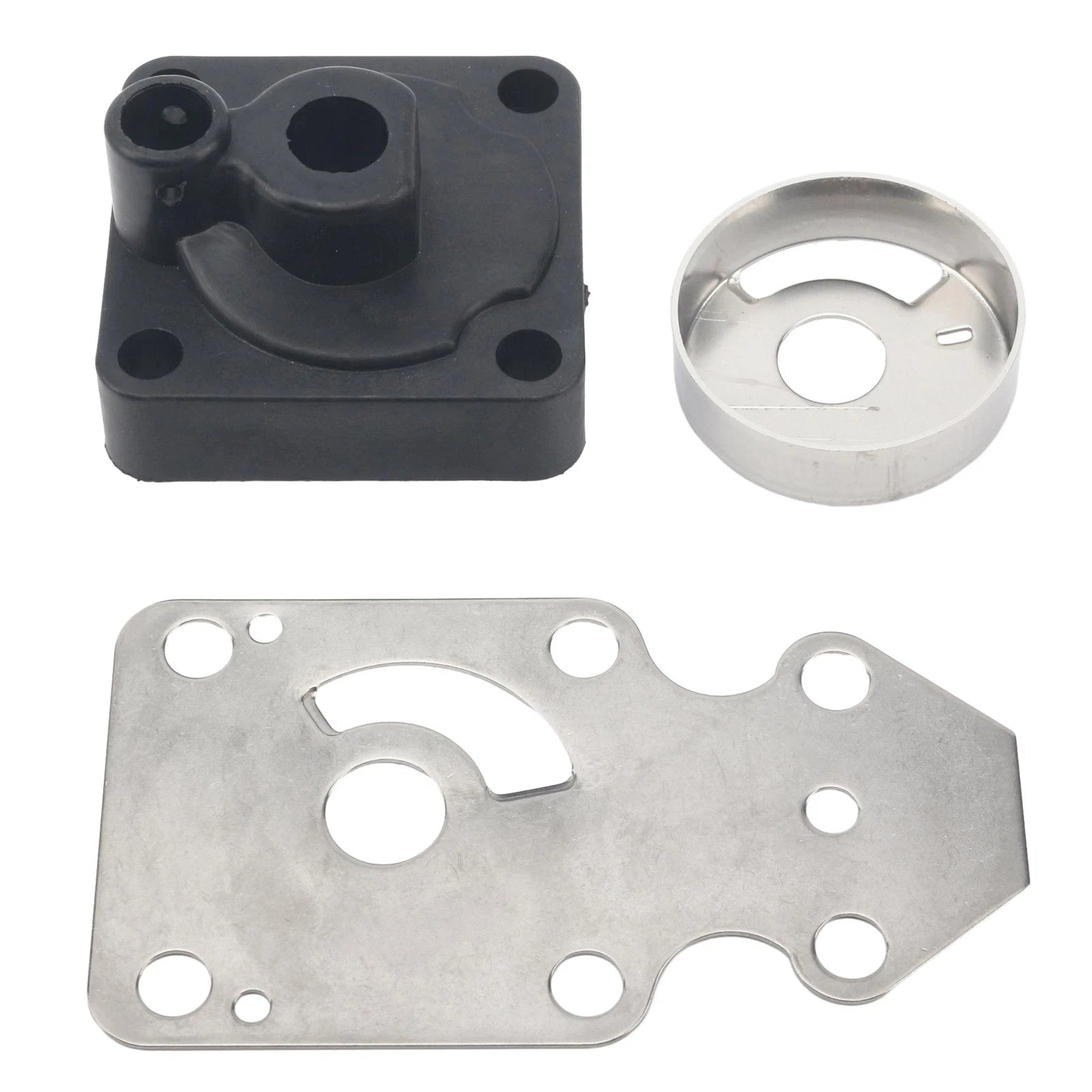 Water Pump Impeller Housing Kit for Yamaha 9.9 15 HP (1996–2006) 63V-W0078-01