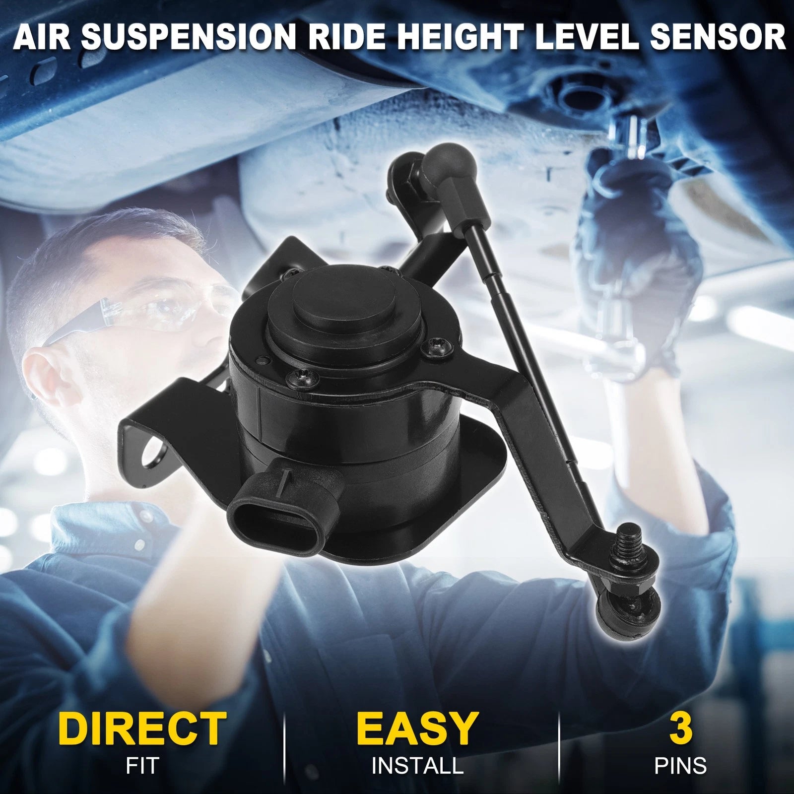 Air Suspension Ride Height Level Sensor for Cadillac Escalade (2002–2020) No. 15128630